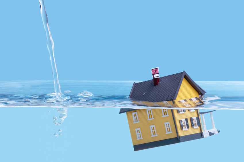 Aantal huizen onder water daalt van 33 naar 24 procent
